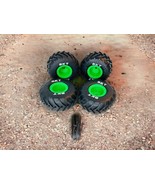 Grave Digger Monster Jam Replacement 5 .25” RC Truck Tires Wheels BKT Se... - $35.23 CAD