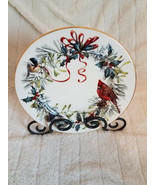 Lenox Winter Greetings 8&quot; Salad Plate American Home China Catherine McCl... - $46.29 CAD