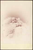 Raymond Lovejoy Newton Cabinet Photo of Baby, born 1897 in Middlesex, MA - £13.95 GBP