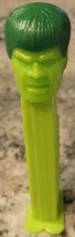 Vintage Marvel-The Incredible Hulk PEZ Dispenser-Lime Green Stem - 1989 - £3.79 GBP