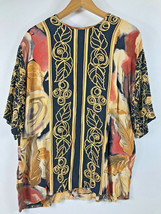 Vintage 80s AKF New York Art to Wear Bold Graphic Top Abstract Large T S... - $442.71 MXN
