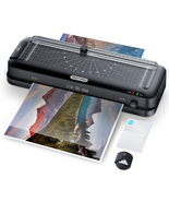 9-Inch Thermal Laminator Machine, 3-In-1 Laminator with Built-In Paper T... - $72.61 CAD