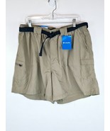Columbia Womens Sandy River Cargo Shorts 1X Regular Fit Tan 6&quot; Inseam Be... - $33.49 CAD