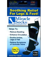 Miracle Compression Socks size: L/XL - $7.94