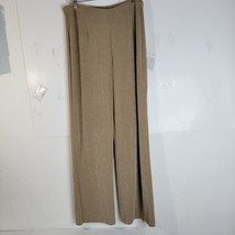 Womans Chicos Travelers Light Brown Slinky Dress Pants Size 2 - $22.10
