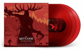 The Witcher III 3 Wild Hunt Vinyl Record Soundtrack 4 x LP Blood Red Exclusive - £140.58 GBP