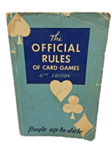 Vintage 1942 The Official Rules of Card Games 41st Edition Hoyle Up To Date Pape - £9.91 GBP