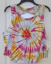 SO® Twist Back Muscle Tank Top MULTI TIE DYE Women&#39;s JR Sz XL NWT MSRP$20 - $246.03 MXN