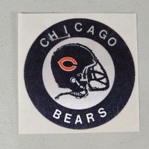 Chicago Bears Football Helmet Team Logo Sticker Bank With The Bears VTG - £6.36 GBP