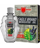 3Pcs Eagle Brand Medicated Oil 24 ml Aromatic-Lavender Eucalyptus - Exp:... - $26.88 CAD