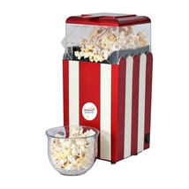 Brentwood PC-488R Classic Striped 8-Cup Hot Air Popcorn Maker - £62.81 GBP