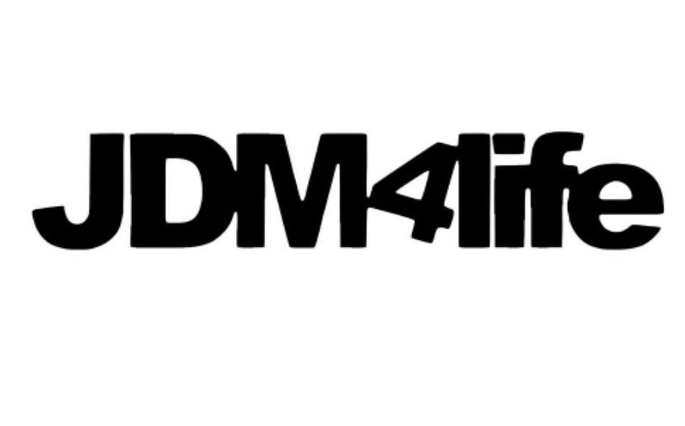 JDM &quot;JDM 4 LIFE&quot; Premium Vinyl Decal. JDM, KDM, Import, Drift, Slammed, ... - $2.74+
