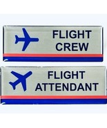 Airlines Flight Attendant and Flight Crew Badges - £11.67 GBP