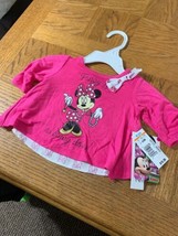 Baby Girl Disney Shirt Size 0/3M - £15.43 GBP