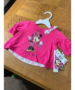 Baby Girl Disney Shirt Size 0/3M - $375.19 MXN