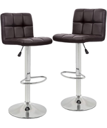 Counter Height Bar Stools Set of 2 Bar Chairs Counter Height Adjusta - $213.33 CAD
