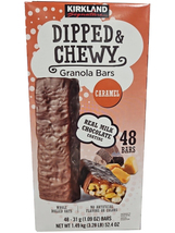 Kirkland Signature Dipped&amp; Chewy Bars 48 CT/1.09 OZ - £17.15 GBP