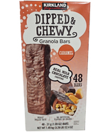 Kirkland Signature Dipped&amp; Chewy Bars 48 CT/1.09 OZ - £17.22 GBP