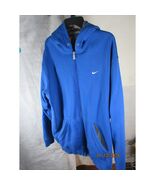 Nike Athletic Dept Full Zip Hoodie Blue Gray Men&#39;s XL - $409.80 MXN