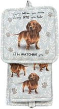 Dachshund 3-Piece Kitchen Set - Oven Mitt, Pot Holder &amp; Kitchen Towel Set - $23.75