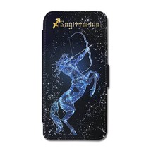 Zodiac Sagittarius iPhone 12 Mini Flip Wallet Case - £15.64 GBP