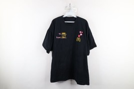 McDonalds Mens 2XL Faded Spell Out Cardi B Offset Crew Short Sleeve T-Shirt - £27.20 GBP