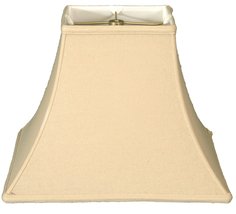 Royal Designs Square Bell Basic Lamp Shade, Linen Beige, 6 x 12 x 10.5 - £45.06 GBP