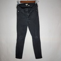 J Crew Jeans Womens Size 26 Black jeans Pants Gently Used - £11.92 GBP