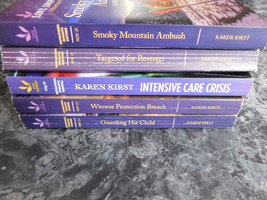 Love Inspired Suspense Karen Kirst lot of 5 Smoky Mountain Defenders Paperbacks - £7.98 GBP