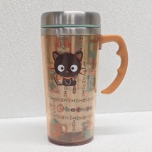 Sanrio Chococat Brown Insulated Travel Cup Coffee Mug Vintage - $49.40