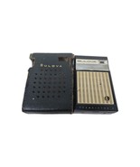 Vintage 1962 Bulova Scout 820 / 6 Transistor Radio With Case Working - $696.90 MXN