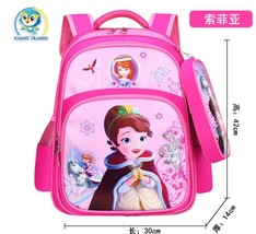 Disney Spiderman Schoolbag Cute Frozen School Backpack Girls Boys Waterproof Bag - £35.32 GBP