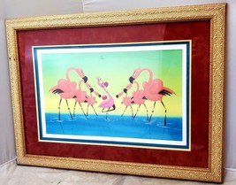 Disney Animation Yo Yo No No Fantasia Flamingo Sericel Limited Edition Art Print - $198.00