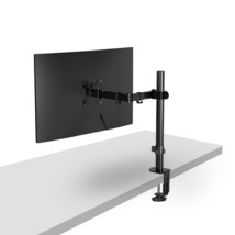 Single Monitor Arm, Desk Mount, Fully Adjustable Monitor Arm, Single Mon... - £33.82 GBP