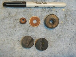 Gas fuel tank mount hardware rubber cushions #1 1976 BULTACO 370 PURSANG MK9 168 - $29.69