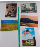 post cards lot of 5 maryland, george, italy (A298) - $5.94