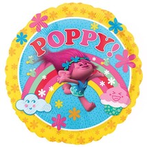 Trolls Dreamworks Foil Mylar Balloon Birthday Party Supplies 18 Inch Round 1 Ct - £2.16 GBP