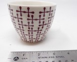 Starbucks Mug New Bone China Nouvelle Porcelaine 2010 Cross of Red &amp; Whi... - £11.64 GBP