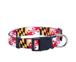 Maryland Flag Small Dog Collar - $12.99