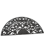 Large Half Round Anodized Bronze Cast Iron Grill Grate Door /Wall Decor ... - £83.10 GBP