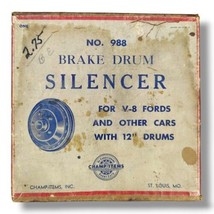 Ford V-8 Brake Drum Silencer 988 For 12&quot; Drums Champ-Items NOS (b)  - $28.99