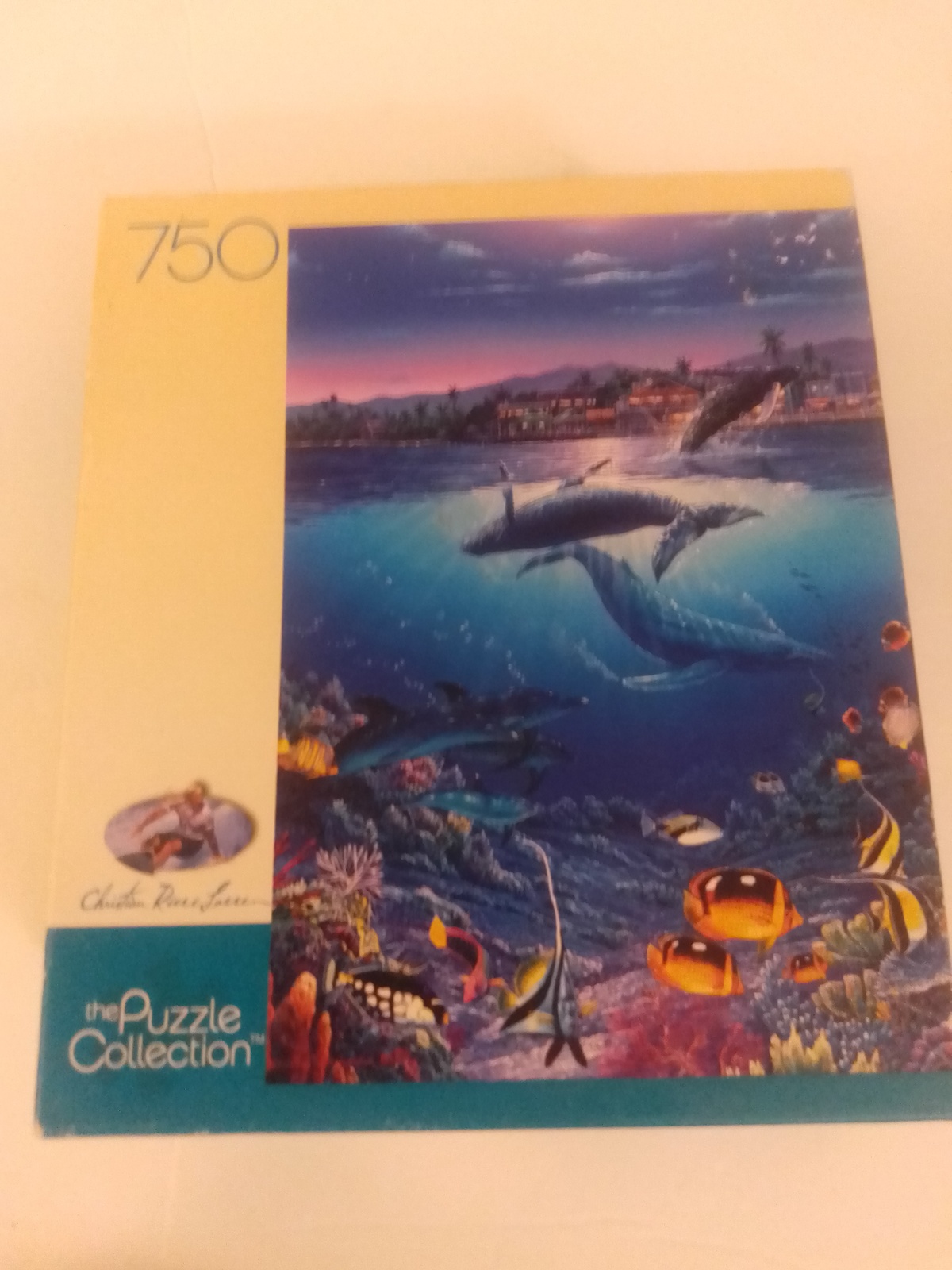 Christian Riese Lassen 750 Piece Summer Reef Jigsaw Puzzle 18 15/16" X 26 3/4 - $49.99
