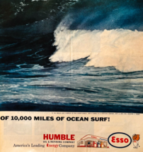 1962 Esso Oil &amp; Refining Company Advertisement Vintage Gasoline &amp; Oil DWXX3 - $29.99