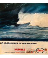 1962 Esso Oil &amp; Refining Company Advertisement Vintage Gasoline &amp; Oil DWXX3 - $558.77 MXN
