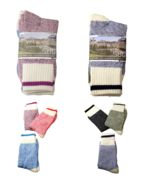 6 Pair Ladies Warm Winter Thermal Boot Socks Outdoor Stocking Stuffer Si... - $300.49 MXN