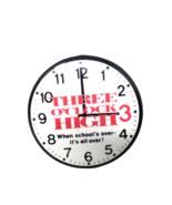 VTG Three O’Clock High 3 Movie Theatre Promo Button Pin Flair 2&quot; - £39.41 GBP