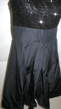 New Womens NWT Dress 14 Ralph Lauren Sequin Black Designer Strapless Strap Party - £319.93 GBP