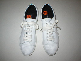 New Womens Shoes Fashion Casual Sneakers 9.5 White Leather Studs Rebecca Minkoff - £150.78 GBP