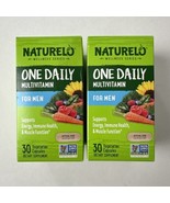 2 Pack - Naturelo One Daily Multivitamin for Men, 30 Capsules Each, Exp ... - £21.76 GBP