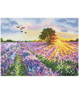 DIAMOND DOTZ® Sunset Lavender Round Facet Diamond Painting Kit - $19.79